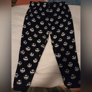 Disney Black and White Jack Skellington Pajama Pants